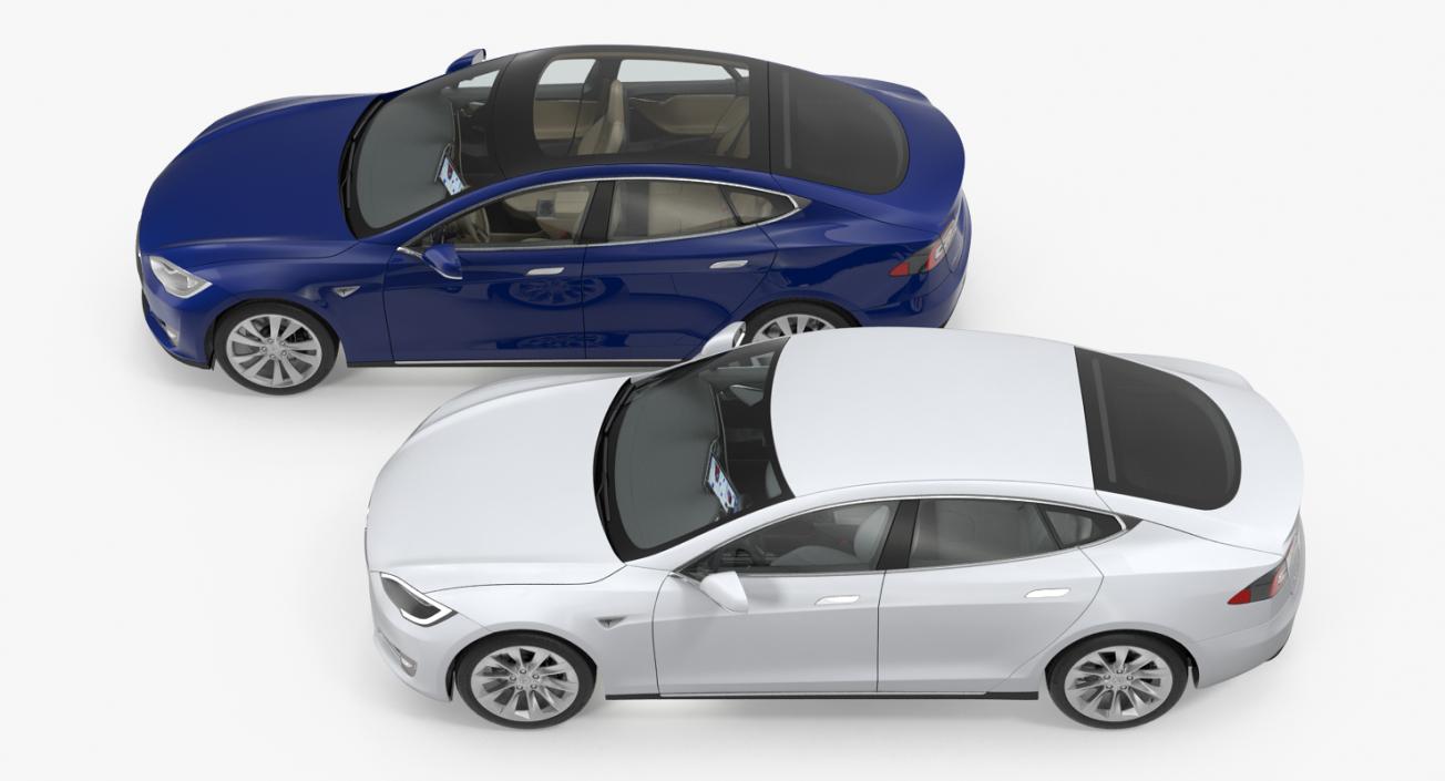 Tesla Model S Collection 3D model