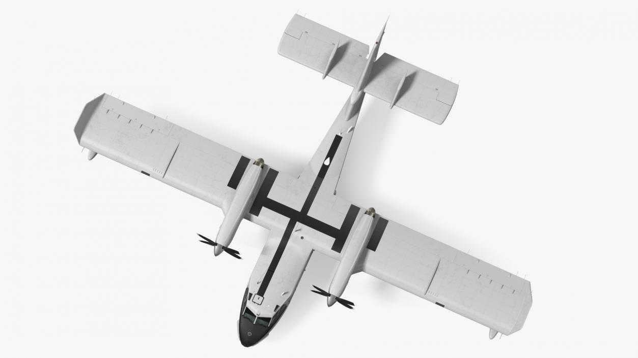 3D Amphibious Aircraft Rigged