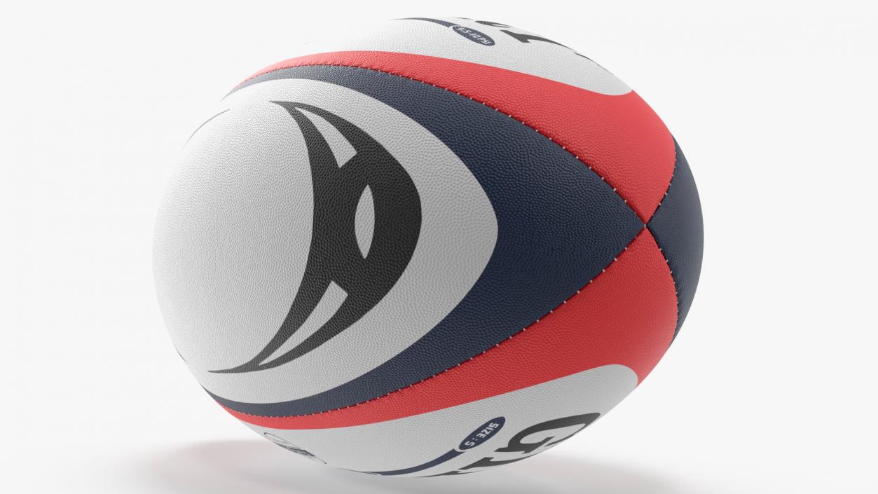 3D Gilbert Photon Rugby Match Ball