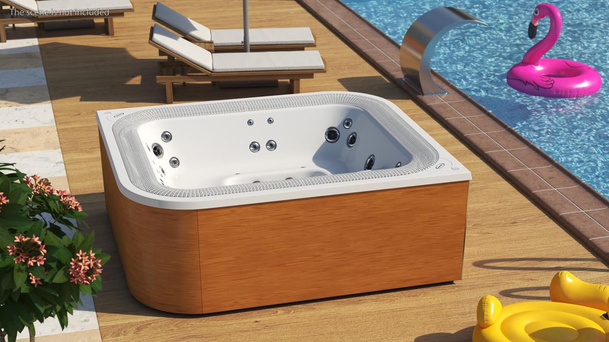 Jacuzzi Virtus Hot Tub 3D