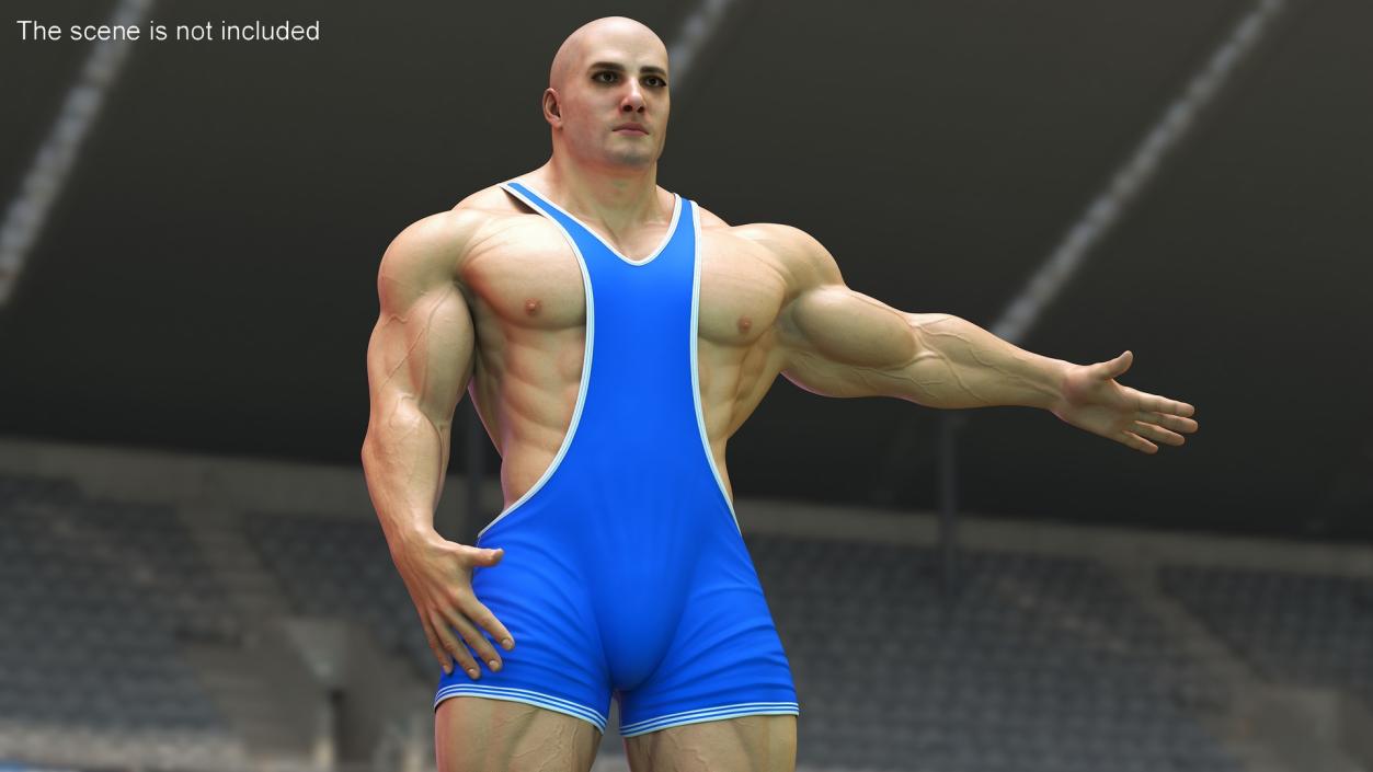 Wrestling Singlet 3D