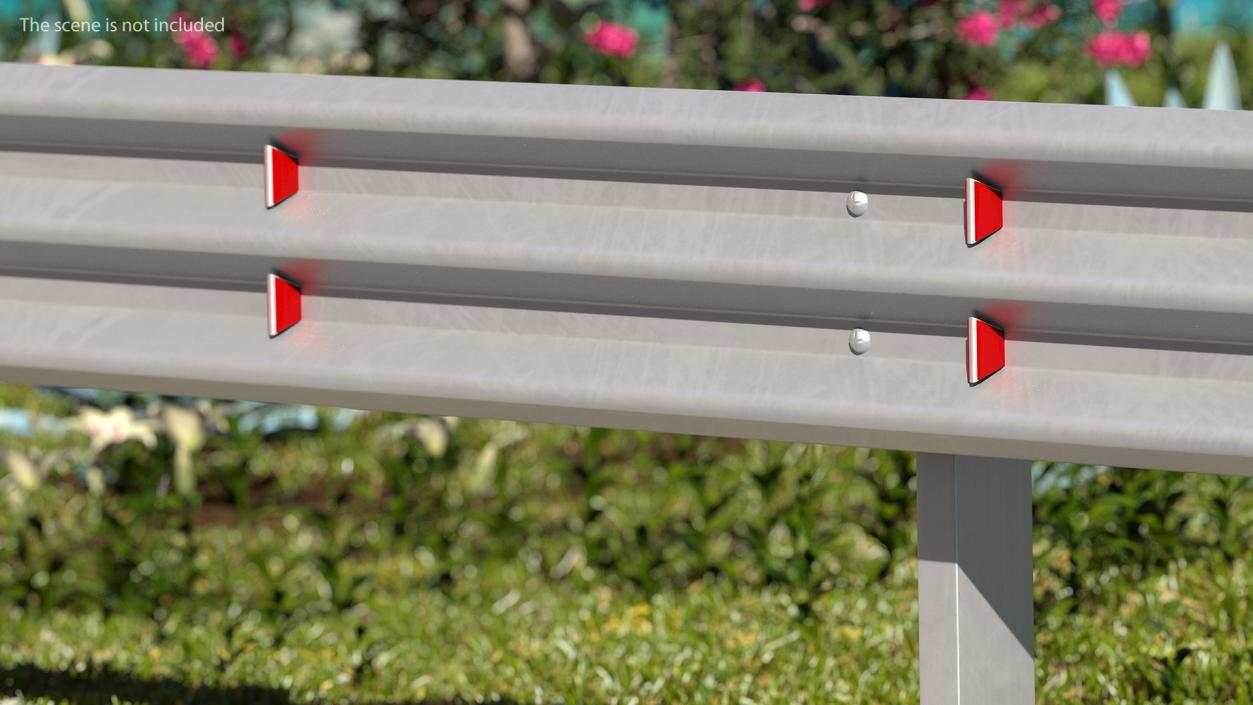 3D Metal Traffic Double Barrier model