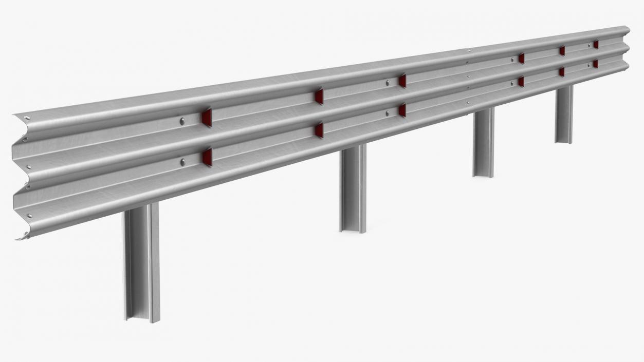 3D Metal Traffic Double Barrier model