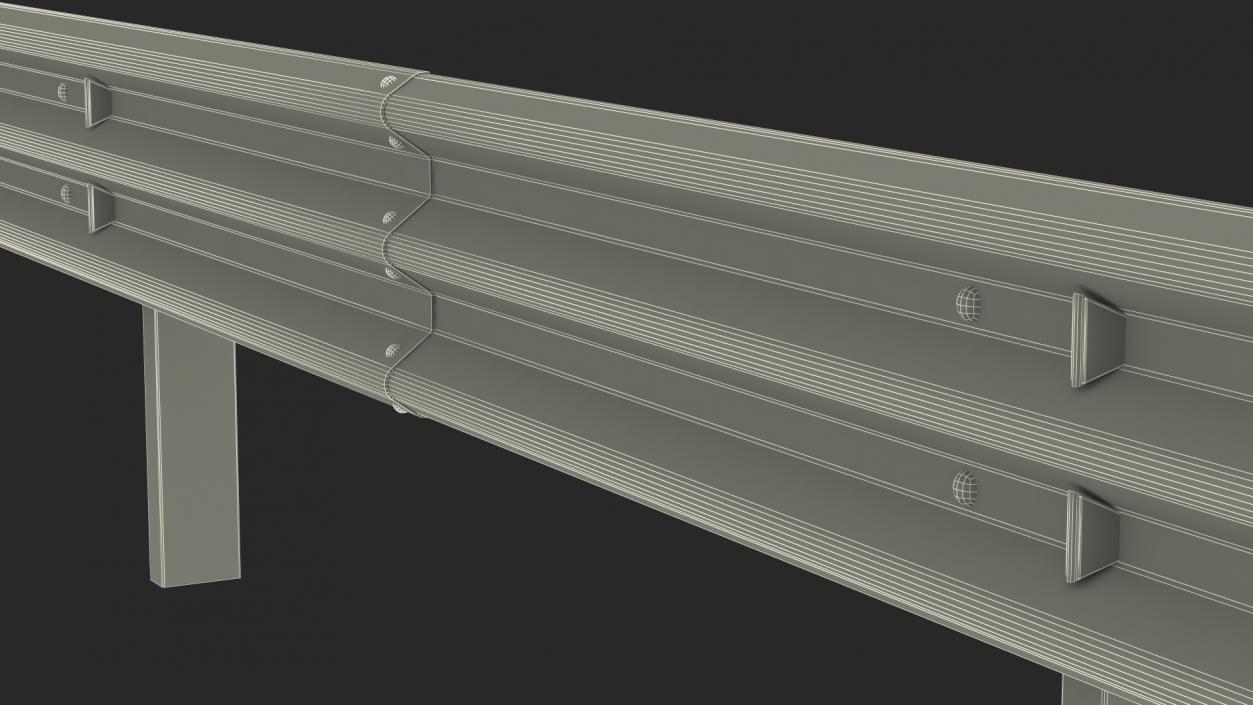 3D Metal Traffic Double Barrier model