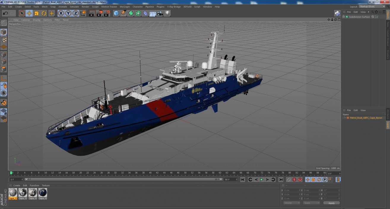 Patrol Boat ABFC Cape Byron 3D