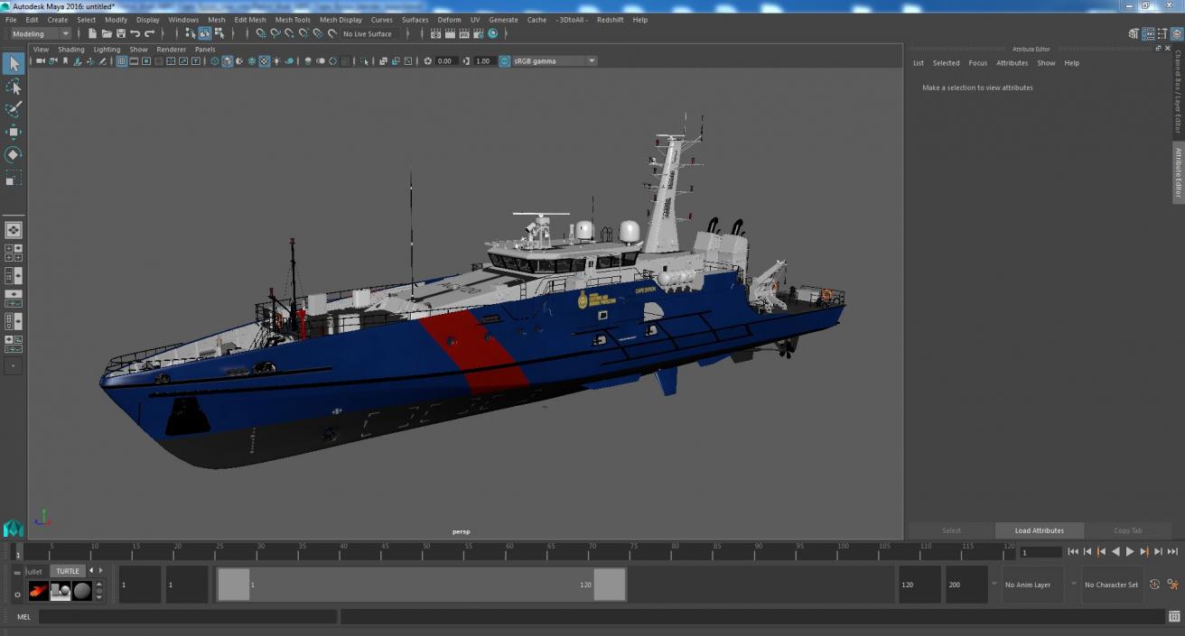 Patrol Boat ABFC Cape Byron 3D