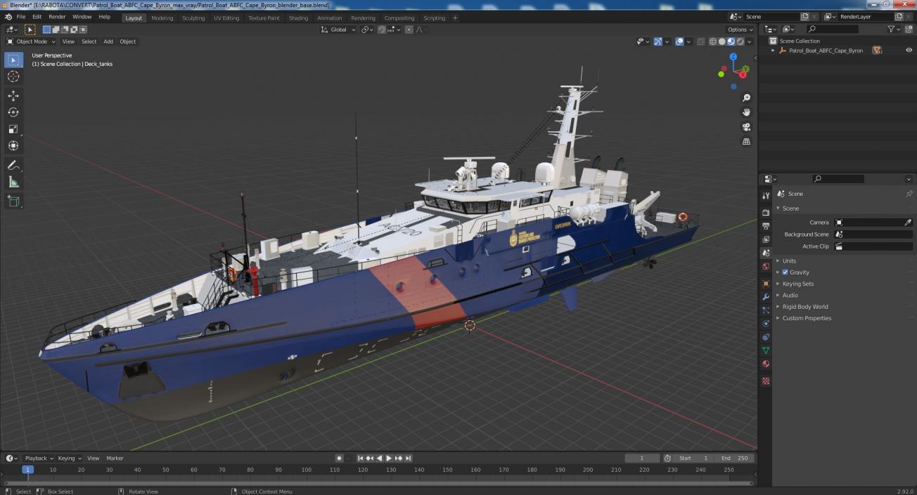 Patrol Boat ABFC Cape Byron 3D