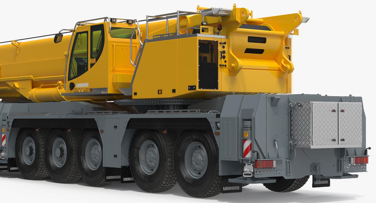 3D Mobile Cranes Liebherr 3D Models Collection model