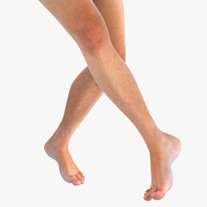 Female Legs Rigged for Maya 3D