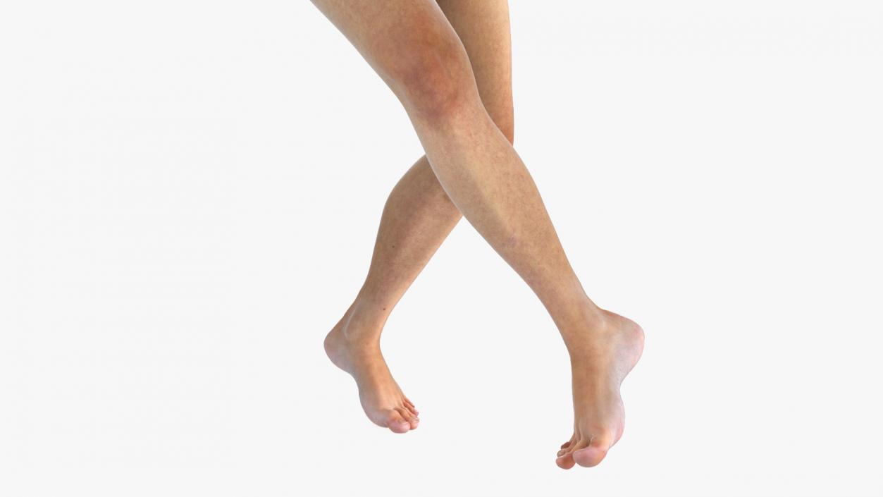 Female Legs Rigged for Maya 3D