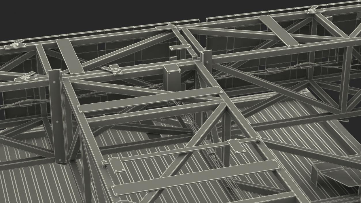 Smiths Detection Freight Scanner HCVG Rigged 3D model