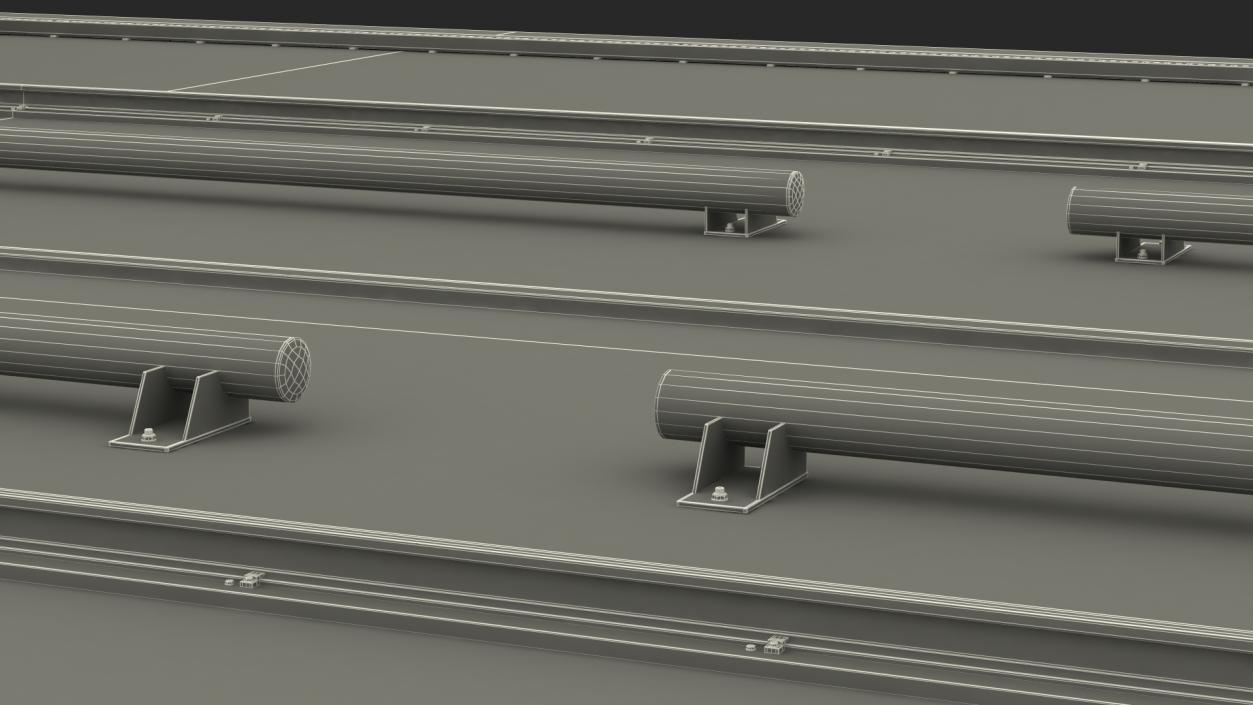 Smiths Detection Freight Scanner HCVG Rigged 3D model