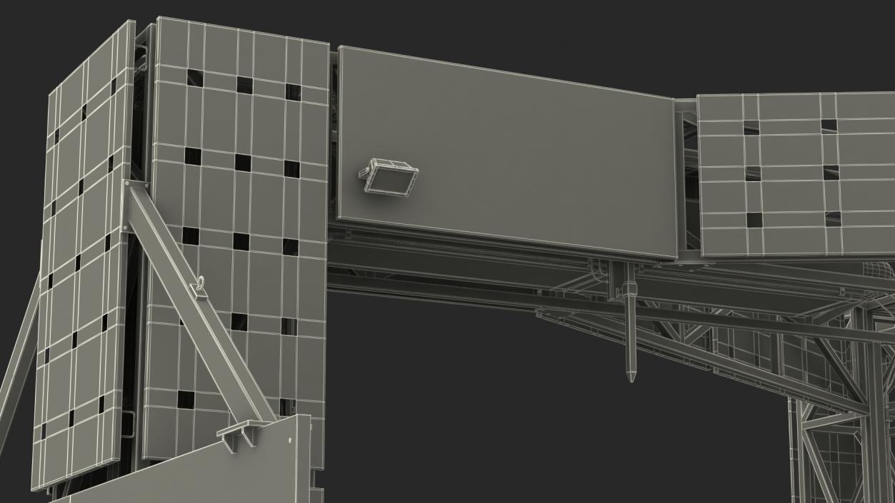 Smiths Detection Freight Scanner HCVG Rigged 3D model