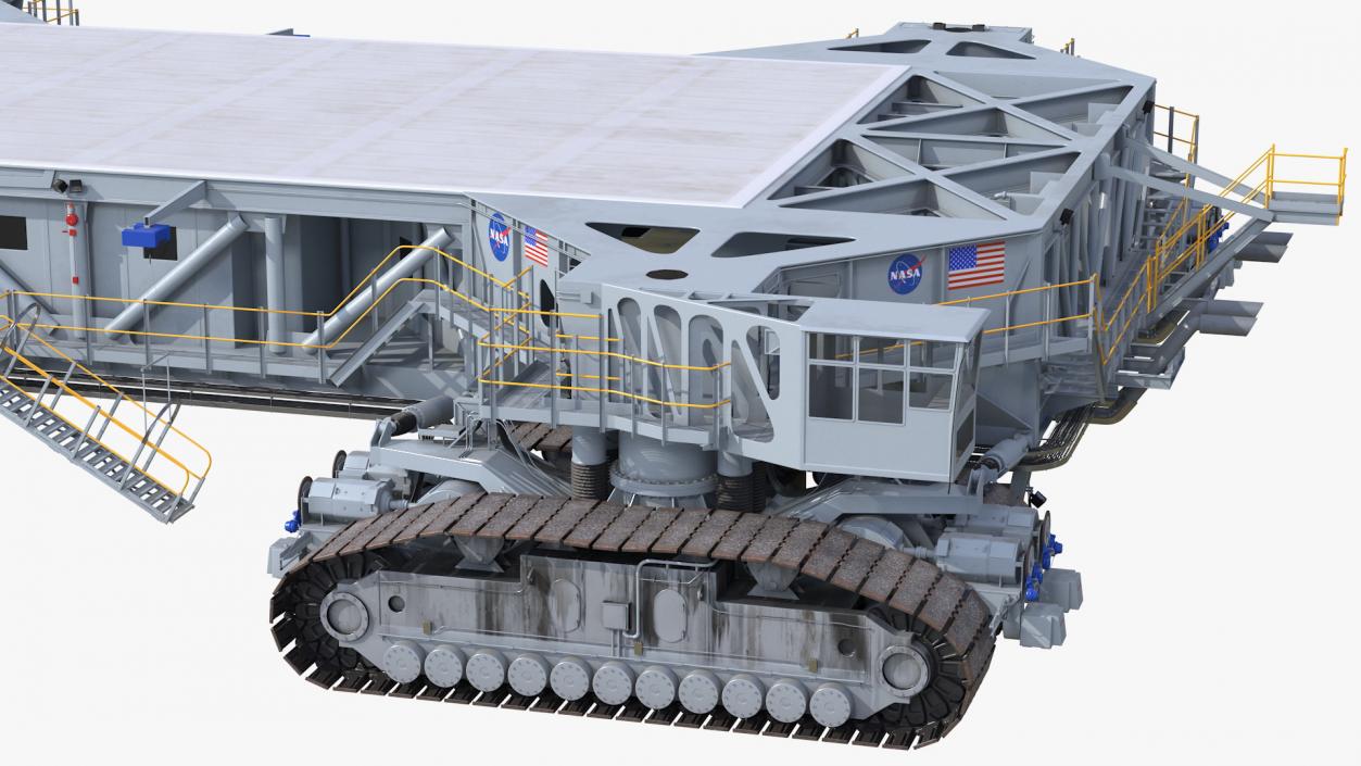 3D NASA Missile Crawler Transporter Facilities model