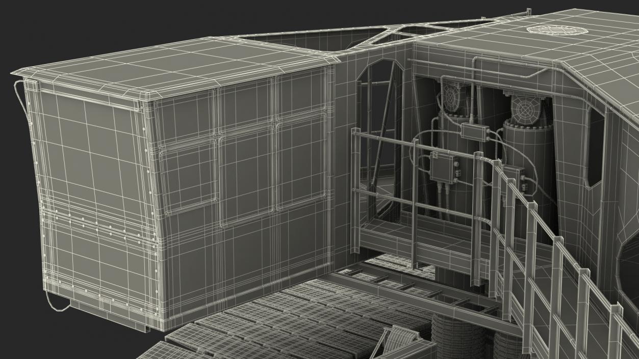 3D NASA Missile Crawler Transporter Facilities model