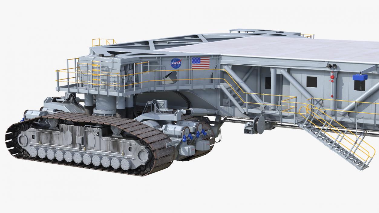 3D NASA Missile Crawler Transporter Facilities model