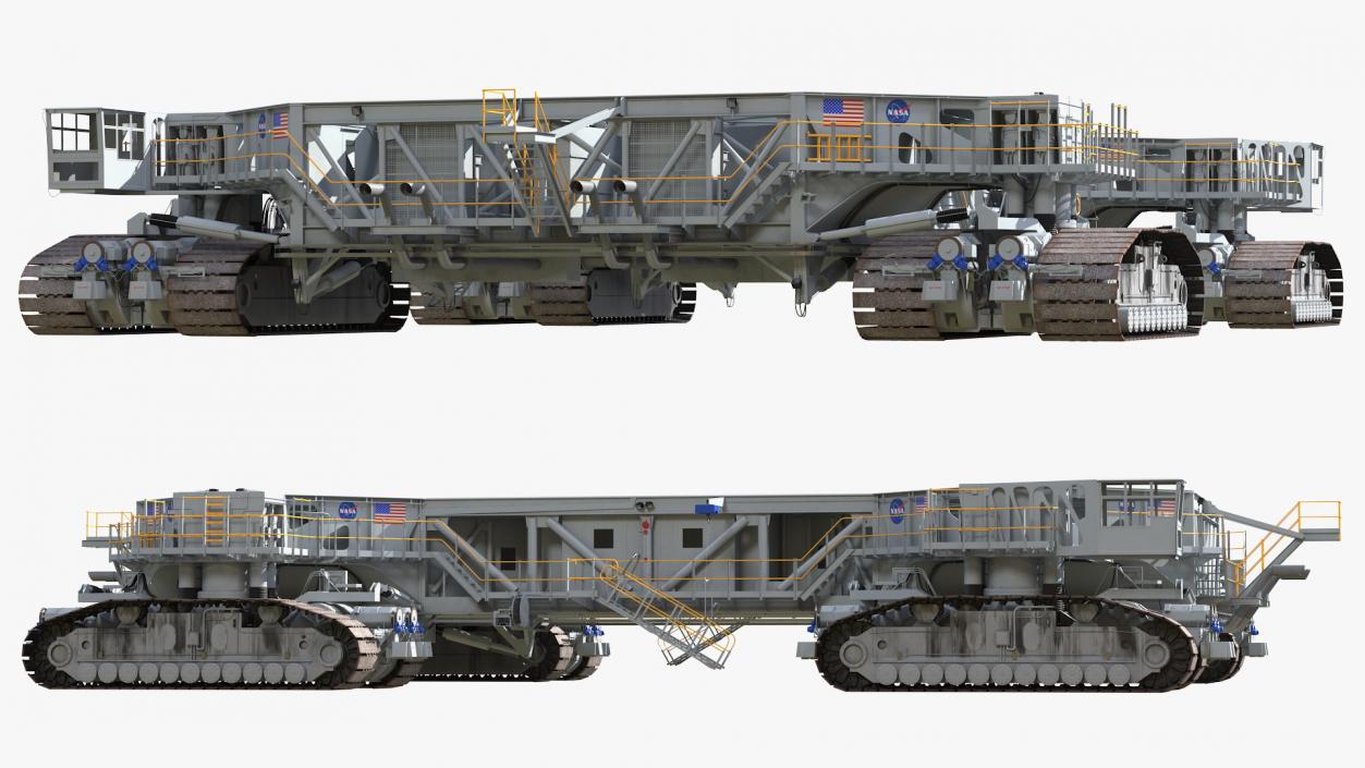 3D NASA Missile Crawler Transporter Facilities model