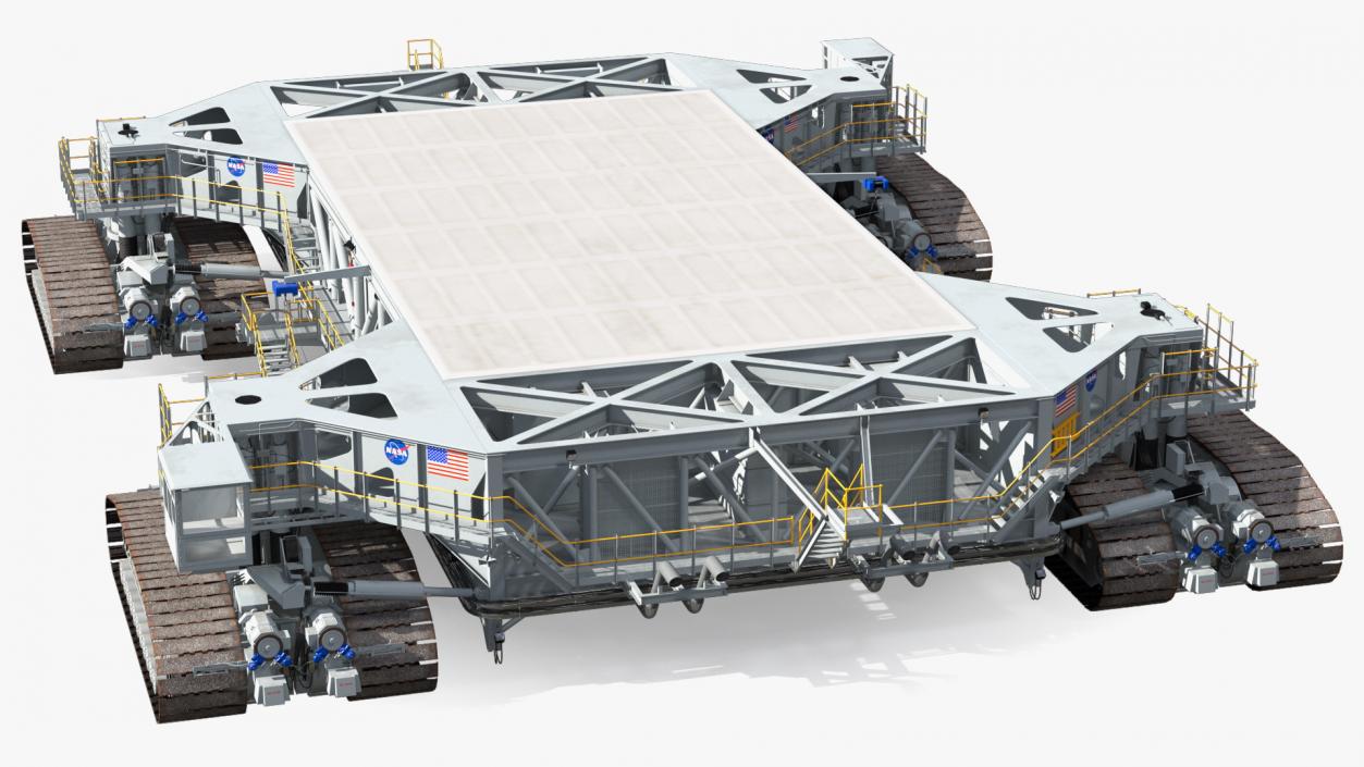 3D NASA Missile Crawler Transporter Facilities model