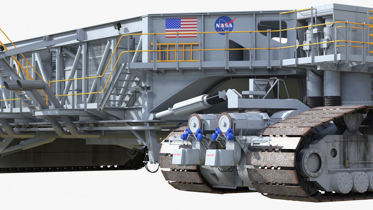 3D NASA Missile Crawler Transporter Facilities model