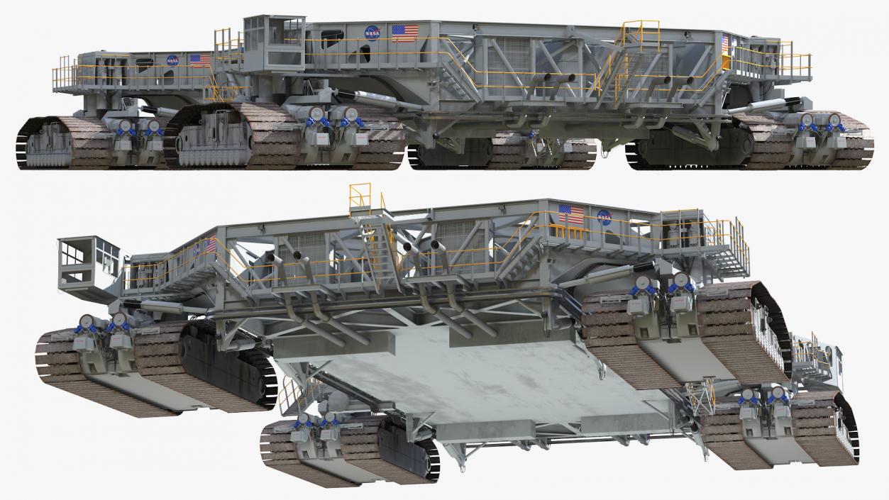 3D NASA Missile Crawler Transporter Facilities model