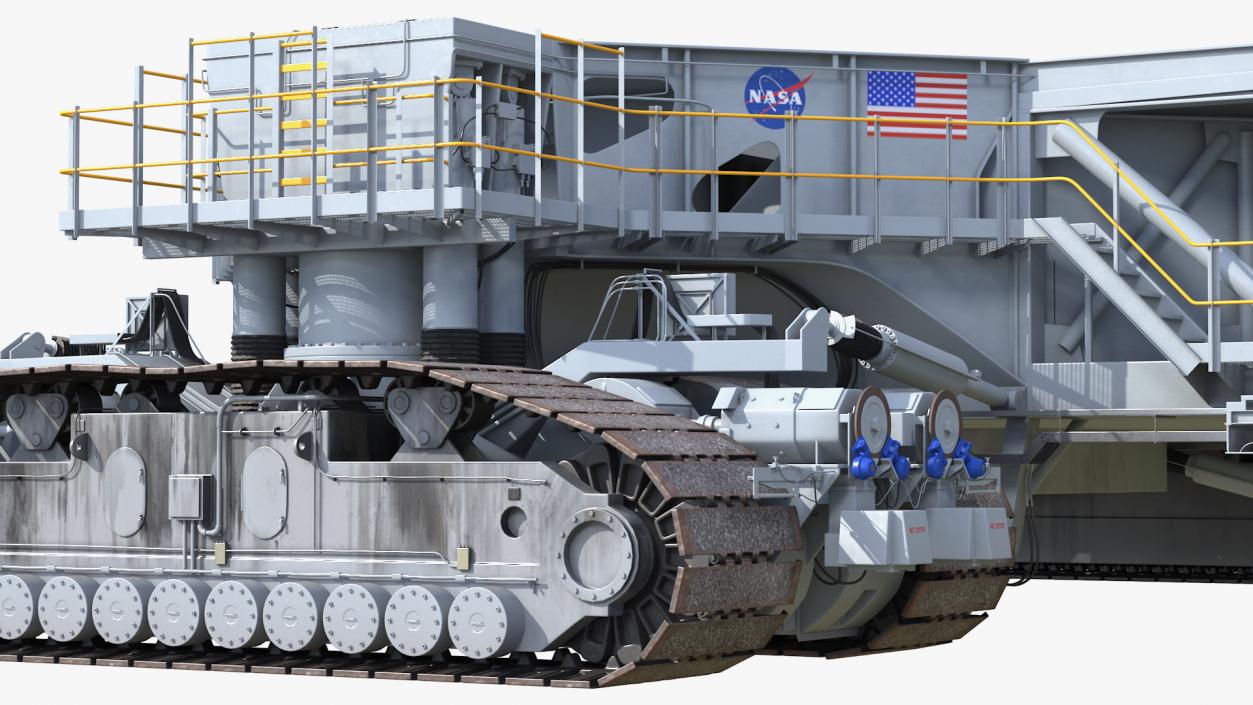 3D NASA Missile Crawler Transporter Facilities model