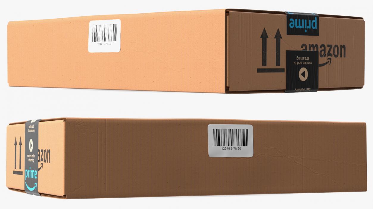 Amazon Parcels Box 41x26x10 3D