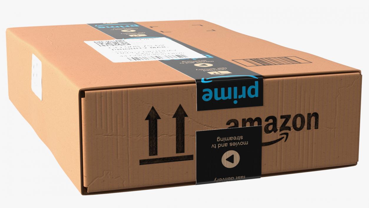 Amazon Parcels Box 41x26x10 3D