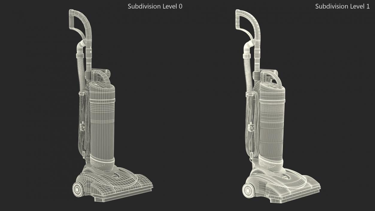 Upright Bagless Vacuum Cleaner Fur 3D model