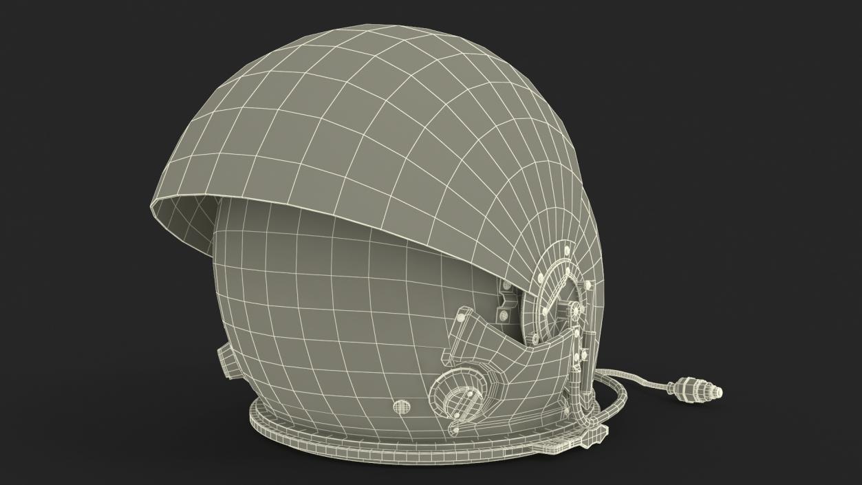 3D Astronaut Helmet Rigged model