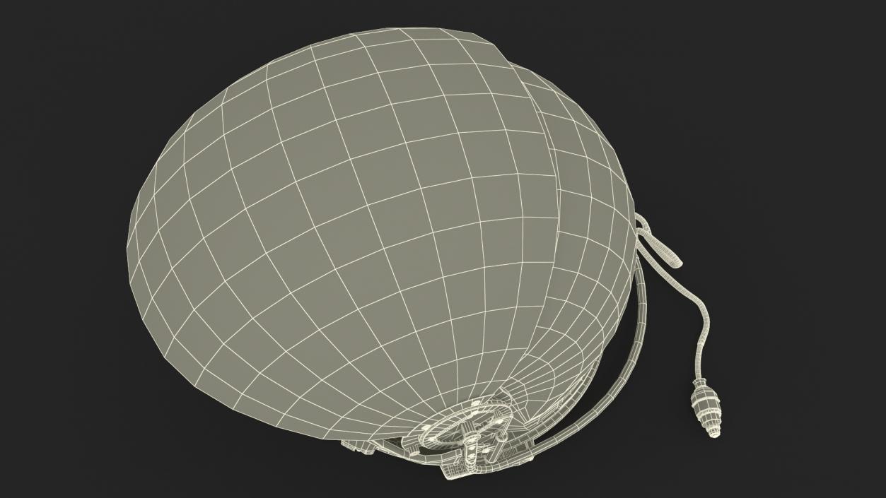 3D Astronaut Helmet Rigged model