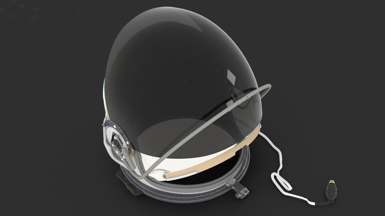 3D Astronaut Helmet Rigged model