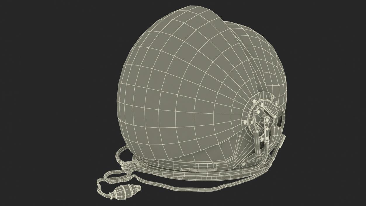 3D Astronaut Helmet Rigged model