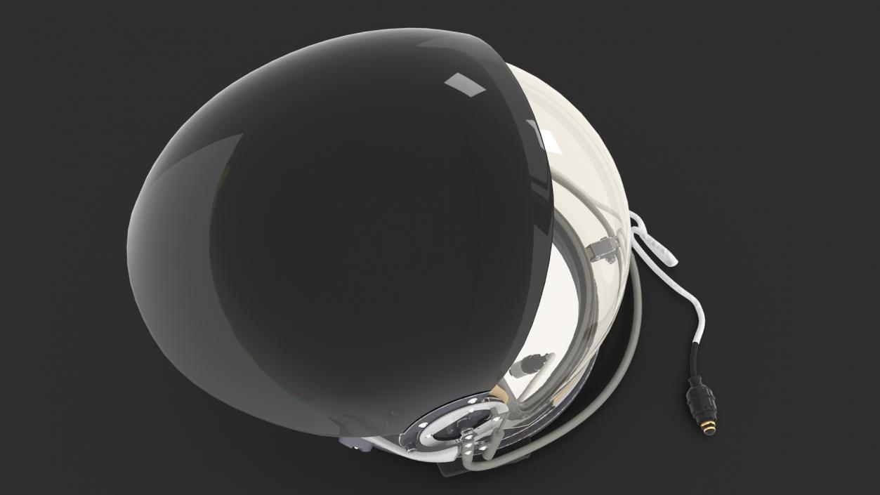 3D Astronaut Helmet Rigged model