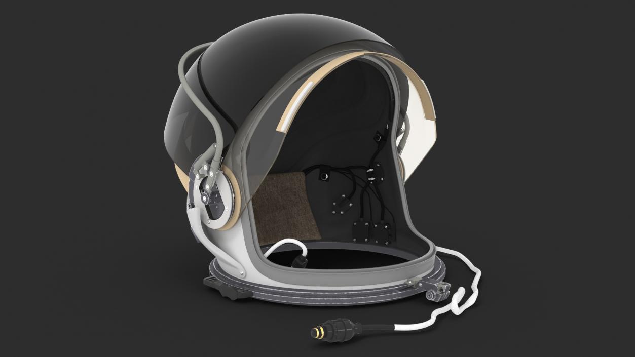 3D Astronaut Helmet Rigged model