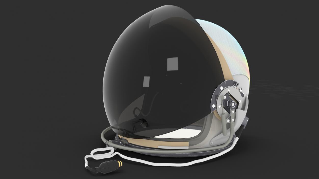 3D Astronaut Helmet Rigged model