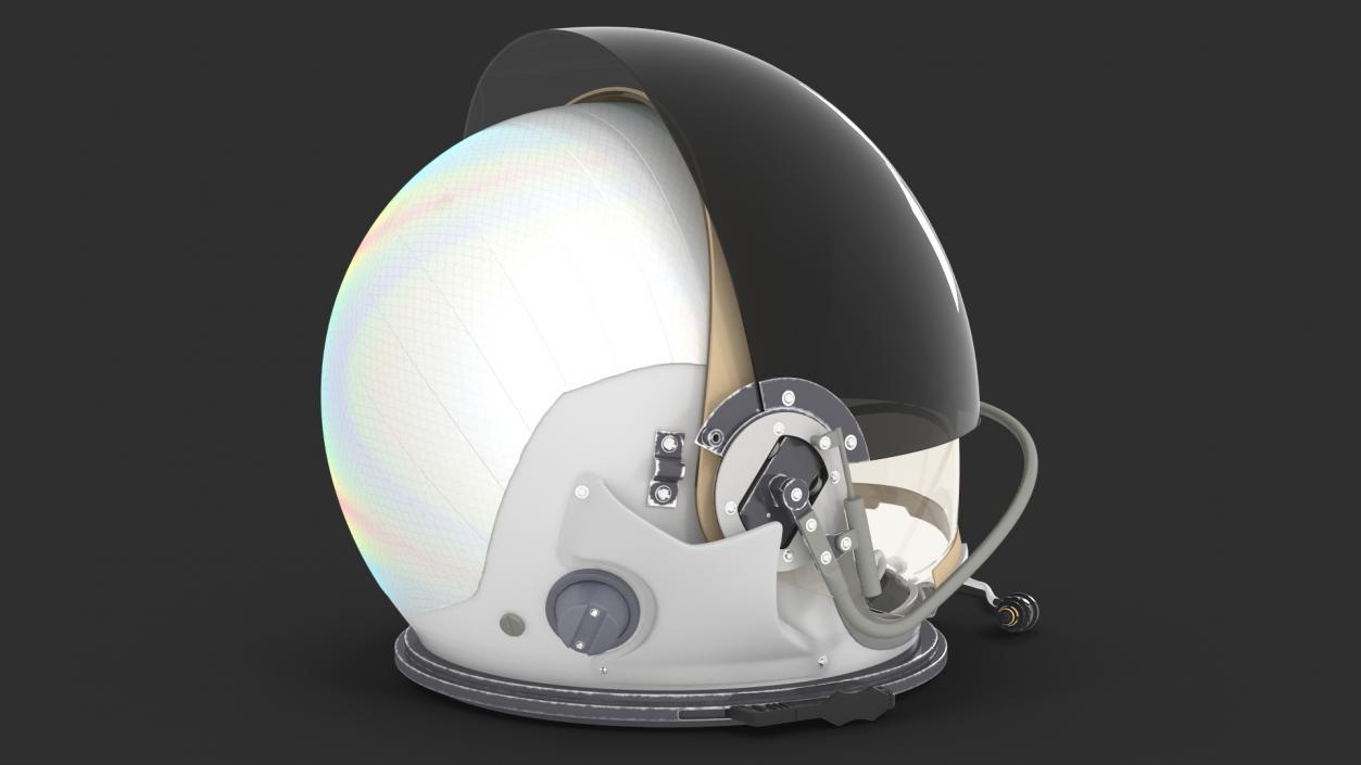 3D Astronaut Helmet Rigged model