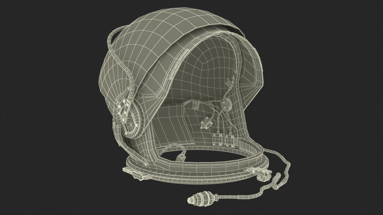 3D Astronaut Helmet Rigged model