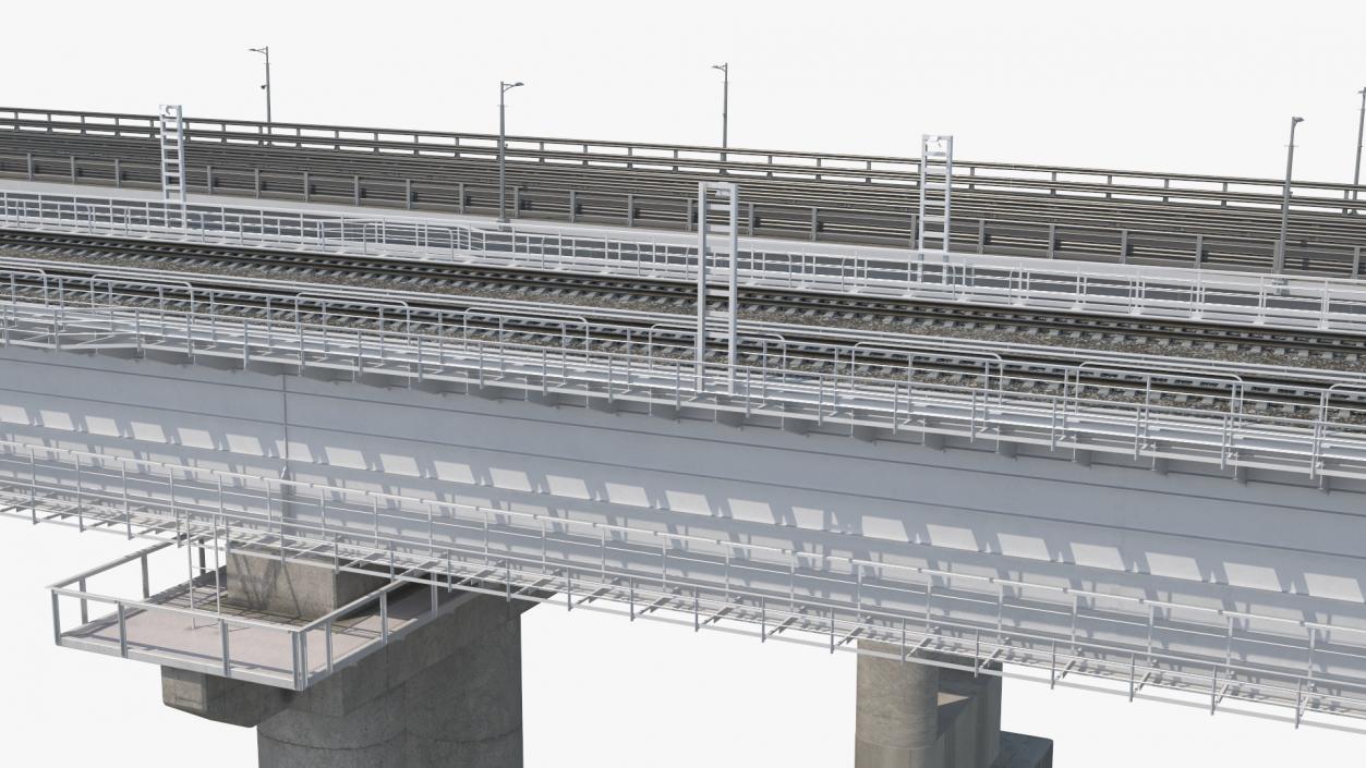 3D model Fragment of the Crimean Bridge