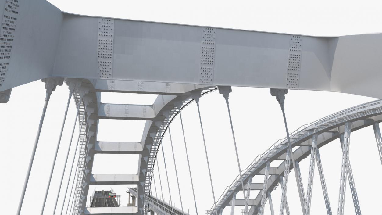 3D model Fragment of the Crimean Bridge