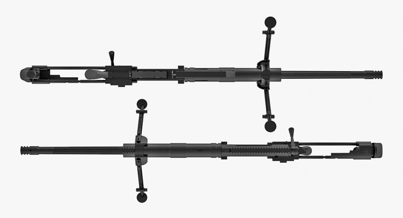 3D Rifle CheyTac Intervention M200