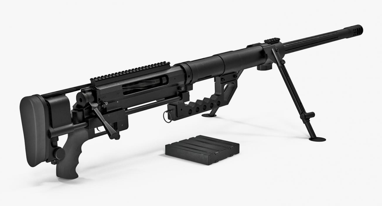 3D Rifle CheyTac Intervention M200