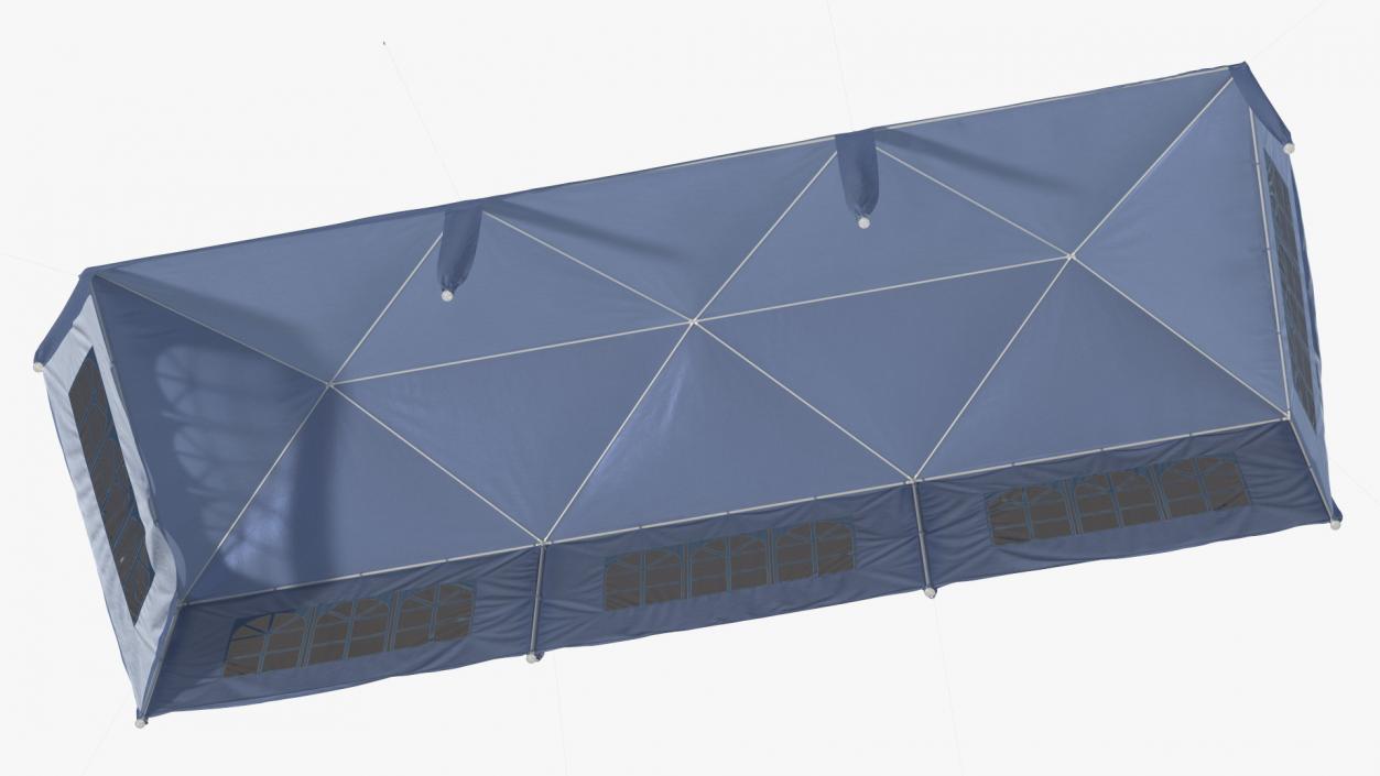 Blue Outsunny Large Tent 3D model