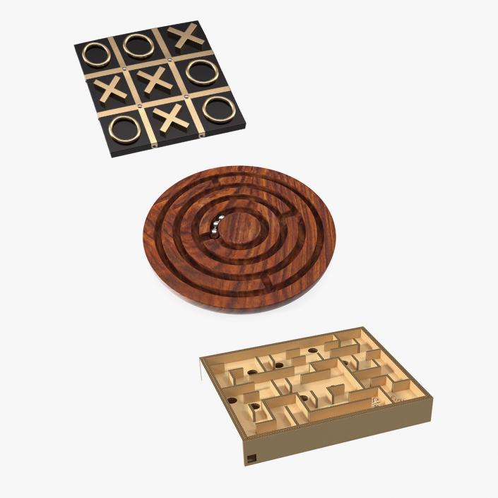 Board Games Collection 4 3D model