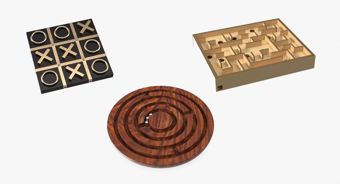 Board Games Collection 4 3D model