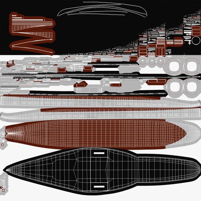 3D Steam Paddle Ship Stadt Rapperswil Rigged