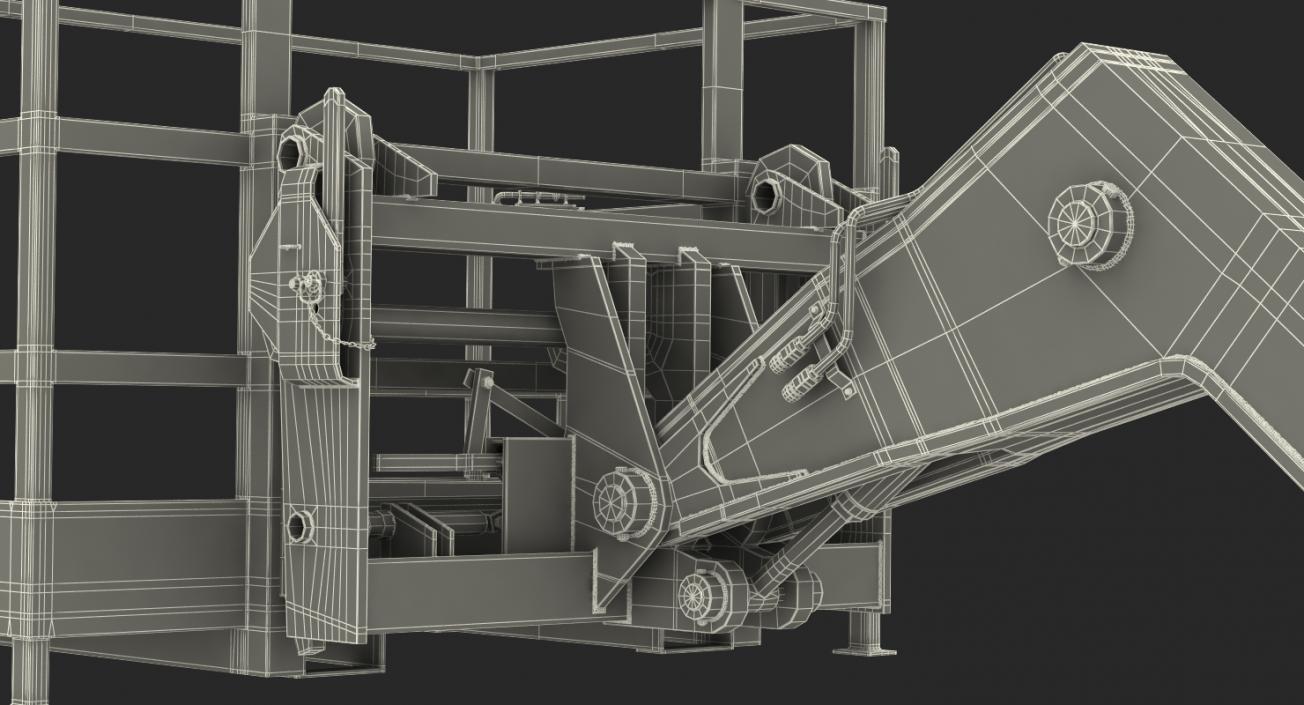 Platform for Telehandler 3D model