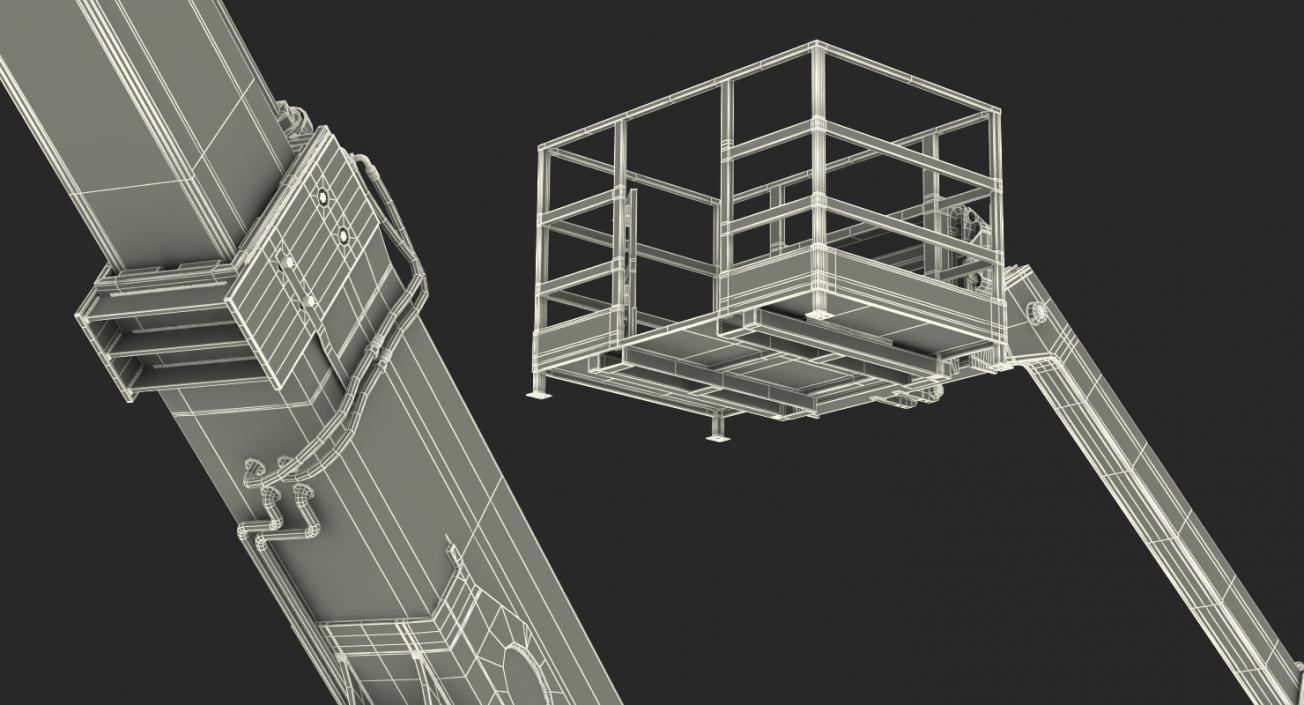 Platform for Telehandler 3D model