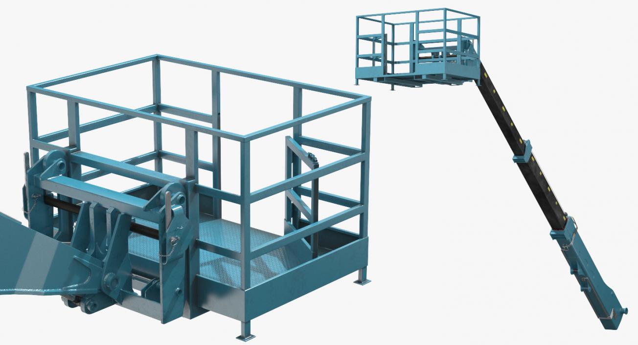 Platform for Telehandler 3D model