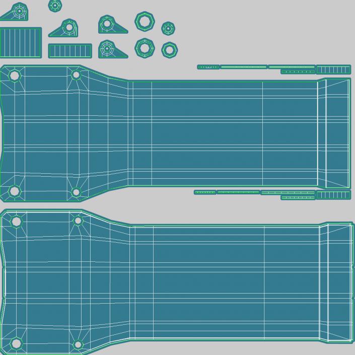 Platform for Telehandler 3D model