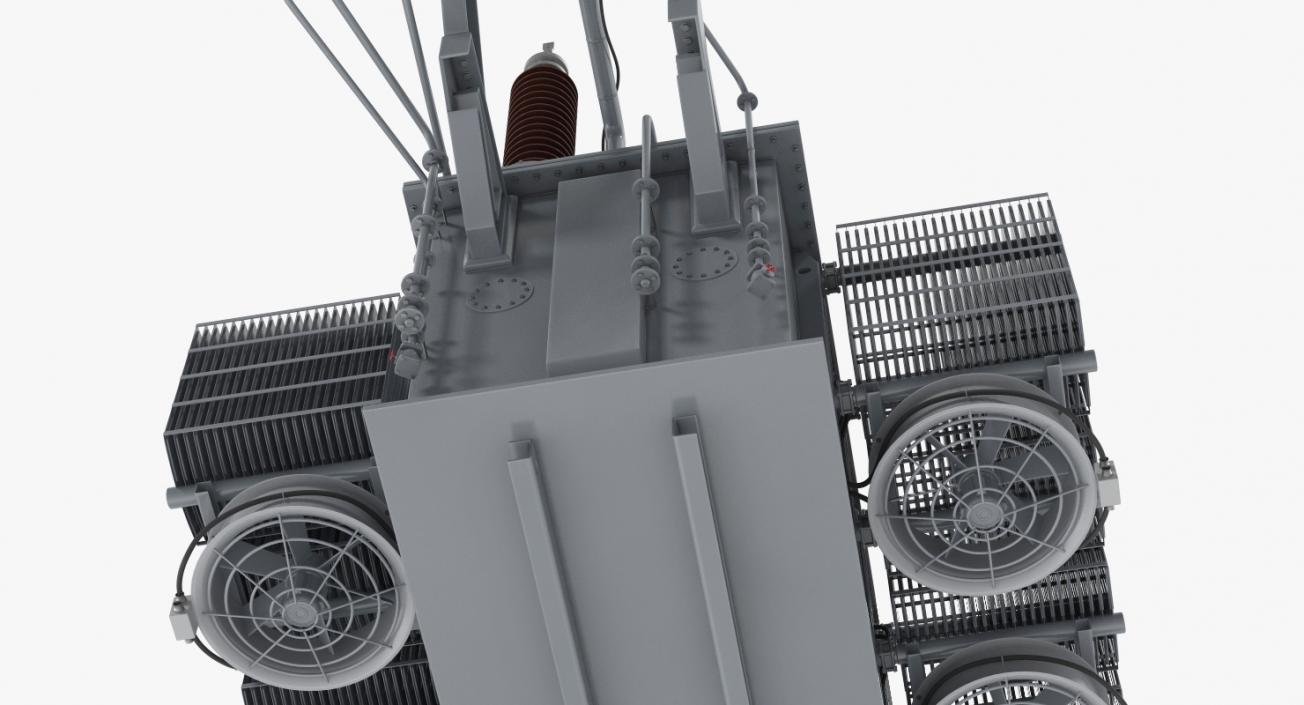 Overload Distribution Power Transformer 3D model